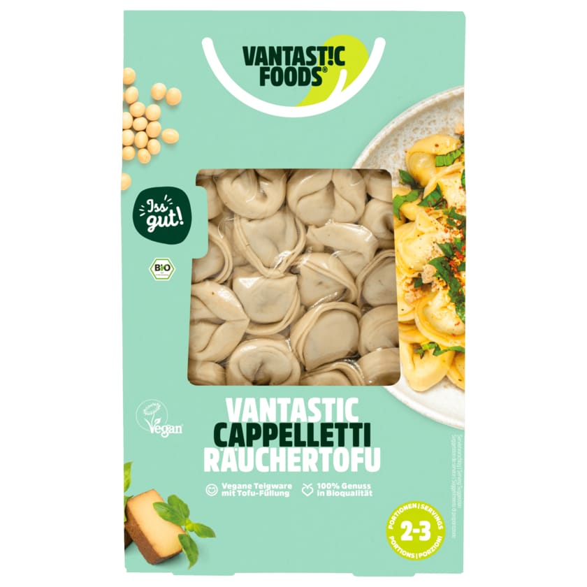 Vantastic Foods Bio Cappelletti Räuchertofu vegan 250g
